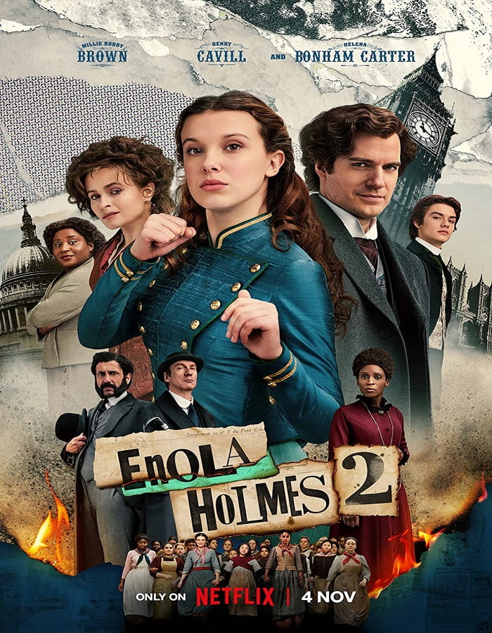 ดูหนังออนไลน์ฟรี ดูหนัง HD Enola Holmes 2 (2022) เอโนลา โฮล์มส์ 2