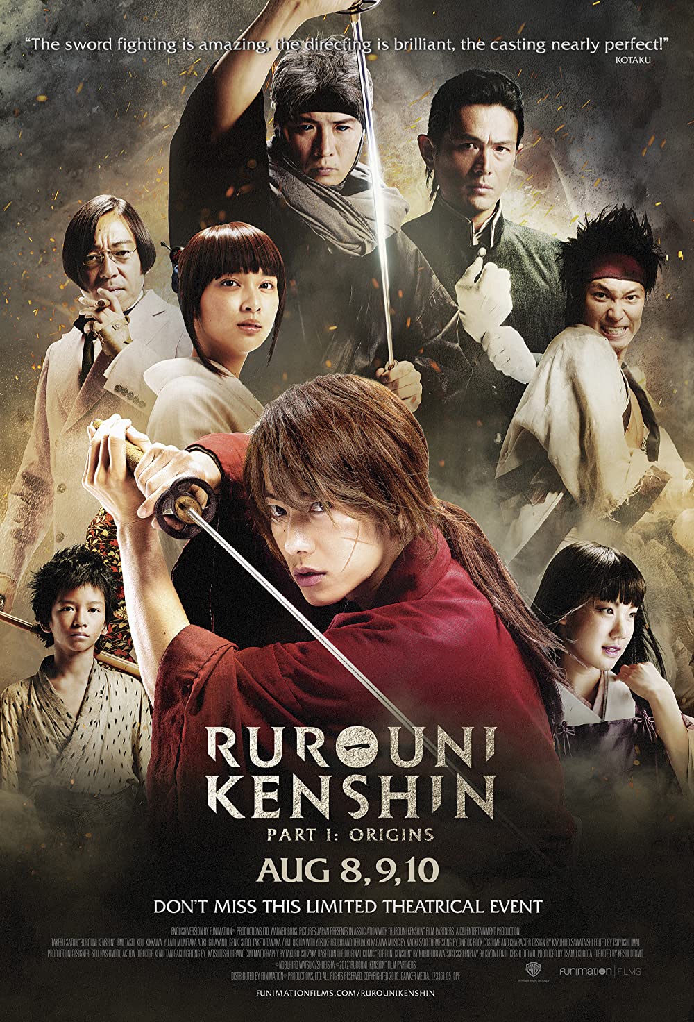 ดูหนังออนไลน์ฟรี Rurouni Kenshin Part I Origins (2012)