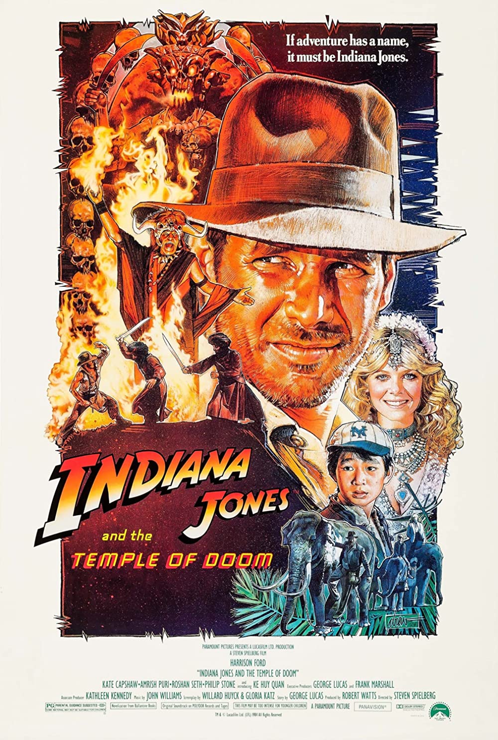 ดูหนังออนไลน์ฟรี Indiana Jones and the Temple of Doom 2 (1984)