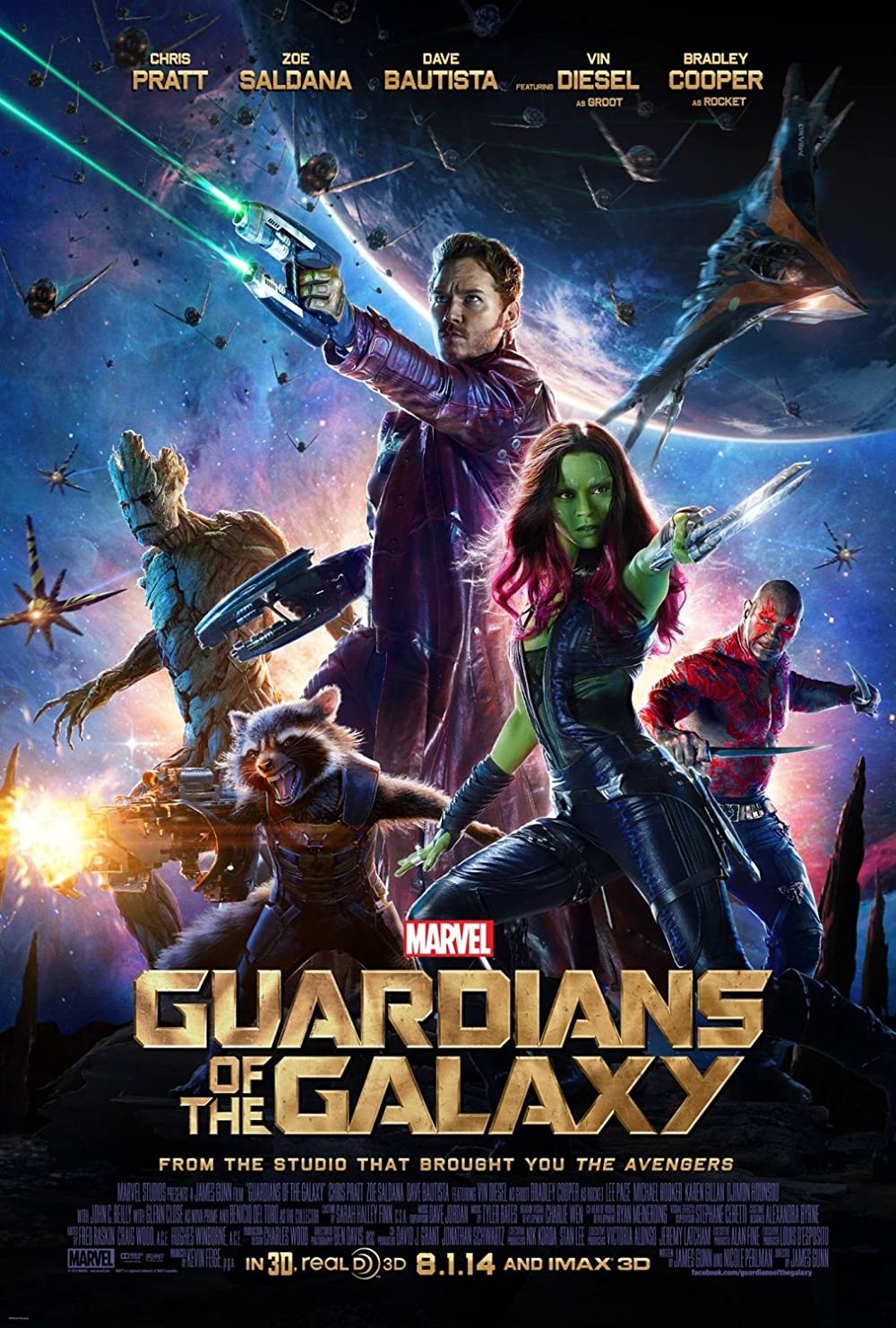 ดูหนังออนไลน์ฟรี Guardians of the Galaxy (2014)